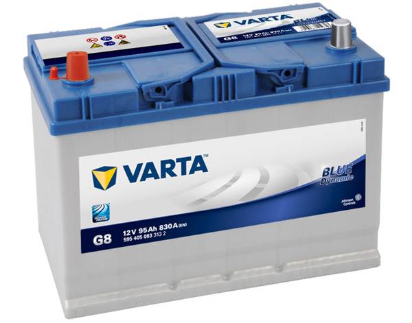 VARTA G8 Startbatteri Blue Dynamic 12V 95AH 830CCA