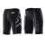 2XU Compression Shorts Womens Black/Silver logo