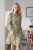 Adalia Rikkelie Shirt Dress Aop Green Flower