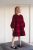 Baby Cord Dress Burgundy 6-8Y