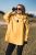 Bergen Poncho Molte Yellow