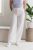 Bianco Crepe Pants White