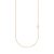 Big Number Necklace Gold – 40L – 5