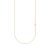 Big Number Necklace Gold – 40L – 6