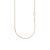 Big Number Necklace Gold – 40L – 8