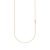 Big Number Necklace Gold – 50L – 2