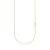 Big Number Necklace Gold – 50L – 3