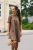 Billie O-Neck Dress Taupe