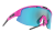 Bliz Matrix sportsbrille neon pink frame med blue multi lens