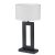 Bordlampe Venice Black H46cm 290130