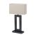 Bordlampe Venice Black H46cm 290169