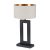 Bordlampe Venice Black H46cm 290183