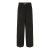 Cocouture Wide Pinstripe Pant Black