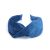 Dark Velvet Hairband Folded Strong Blue