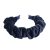 Dark Velvet Hairband Wave Navy