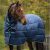 Dekken for hest Amigo All-In-One Insulator Heavy Horseware Navy blå og plomme