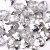 Diamant Hjerte Akryl – 10 mm Plast Knapp