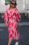 Dimitra Wrap Dress Pink Soft Shadow