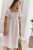 Edda Linen Dress White