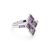 Eleven Signature Ring Silver Amethyst