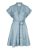 Ella and il Addison Linen Dress Dusty Teal