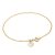 Enamel Bracelet Ball Chain Gold