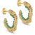 Enamel Hoops Enora Green