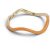 Enamel Ring Sway Orange