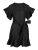 Fia linen dress – Black