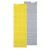 Foldbar Foam liggeunderlag Egg Crate 2,5cm Yellow