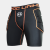 Goalie shorts FLOW black SR-21/22, keepershorts senior