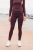 Henny Sport Tights Burgundy