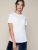 Jane Linen Tee White