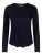 Jaqueline linen long sleeve – Navy