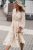 Lace Bohemian Wide Dress Flower Circle Lace