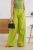 Nilia Wide Pants Dark Citron