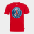 Paris Saint-Germain Cotton Tee Big Logo, t-skjorte fotball, junior