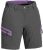 PINEWOOD WILDMARK STRETCH DAMESHORTS GRÅ/LAVENDEL