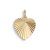 Reflection Heart Pendant Gold plated