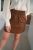 Shelby Leather Skirt Cambridge Brown