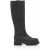 Shoebiz Skin Crazy Horse Boots Black