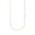 Small Number Necklace Gold – 40L – 22