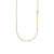 Small Number Necklace Gold – 40L – 33