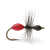 UmpquaTransparent Ant Black/red #12, tørrflue