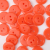 Wien Orange – 12.5 mm Resin Knapp