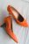 Willa Orange Suede