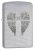 Zippo – Angel Wings – Brushed Chrome