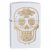 Zippo – Sugar Skull – Matte White