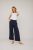 Zoe linen pants – navy